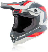 Acerbis Шлем детский Impact Steel Junior Red/Grey в Екатеринбурге