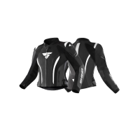 Shima Куртка Кожаная женская Miura 2.0 Black/White в Екатеринбурге