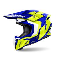Airoh Шлем Twist 3 Dizzy Blue/Yellow Gloss в Екатеринбурге