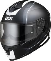 IXS Шлем HX 1100 2.0 Чёрн-серо-белый глянец в Екатеринбурге