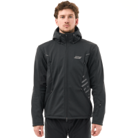 Dragonfly Мототолстовка DF Urban Man 2025 Black с защитой в Екатеринбурге