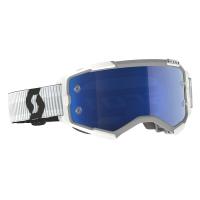 Scott Очки кроссовые Fury white blue chrome works в Екатеринбурге