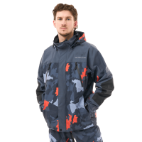 Dragonfly Мембранная куртка Quad 2.0 Man 2025 Grey - Orange Camo в Екатеринбурге