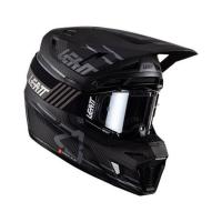 Leatt Мотошлем кроссовый Moto 9.5 Carbon Helmet Kit V26 Black в Екатеринбурге