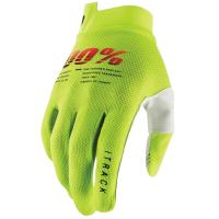 100% Мотоперчатки текстильные ITrack Fluo/Yellow в Екатеринбурге