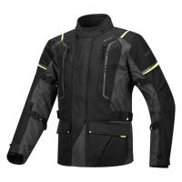 LS2 Мотокуртка мужская Narvik Man Jacket серо-черно-желтый в Екатеринбурге