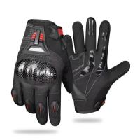 Ones Again Перчатки текст MG07-CF black-red в Екатеринбурге