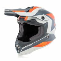 Acerbis Шлем детский Impact Steel Junior Orange/Grey в Екатеринбурге