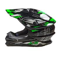 AiM Шлем кроссовый JK803S Green/Black в Екатеринбурге