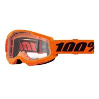 100% Очки Strata 2 V26 Goggle Neon Orange / Clear в Екатеринбурге