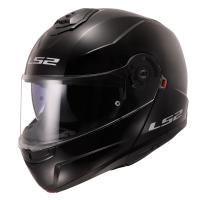 LS2 Мотошлем FF908 Strobe II Solid Gloss Black в Екатеринбурге