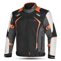 Dimox Мотокуртка текстиль Horizon Mens Orange/Black в Екатеринбурге