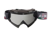 AiM Очки кроссовые (PRO) 157-100 Black Glossy в Екатеринбурге