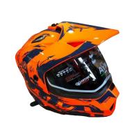 AiM Шлем детский JK802Y Orange/Blue в Екатеринбурге