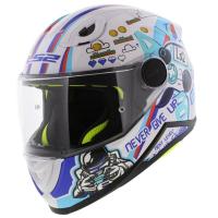 LS2 Мотошлем FF812 Kid Next Level White в Екатеринбурге
