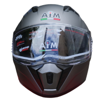 AIM Шлем интеграл JK320 Grey Metal в Екатеринбурге