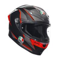 AGV Шлем K6 S 2206 Slashcut Black/Grey/Red в Екатеринбурге