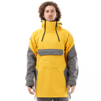 Dragonfly Куртка-анорак сноубордическая Uktus Man Yellow - Grey в Екатеринбурге