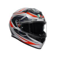 AGV Шлем K3 22.06 Space Matt White/Red Fluo в Екатеринбурге
