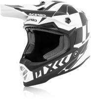 Acerbis Шлем детский Impact Steel kid White/Black в Екатеринбурге