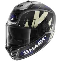 Shark Шлем Spartan RS Stingrey Mat Antracite/Antracite/Blue в Екатеринбурге