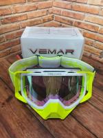 Scout Vemar Маска кросс MJ-1024-1 желто-белая в Екатеринбурге