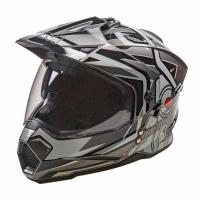 AIM Шлем кросс/эндуро JK802S Black/Grey/White в Екатеринбурге