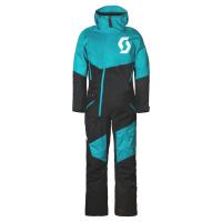 Scott Комбинезон зимний женский Back-X Dryo black/breeze blue  в Екатеринбурге