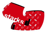 Starks муфта на руль Warm Cross Красный/Черный в Екатеринбурге