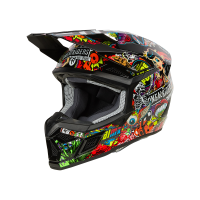 Oneal Шлем кроссовый детский 3Series Youth Crank V.24 красный/ зеленый в Екатеринбурге