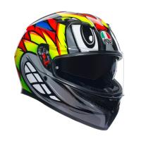 AGV Шлем K3 Birdy 2.0 Grey/Yellow/Red в Екатеринбурге