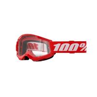 100% Очки подростковые Strata 2 Junior Red / Clear в Екатеринбурге