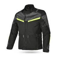Dimox Мотокуртка текстиль Tour Tech Mens Black/Grey/Yellow в Екатеринбурге