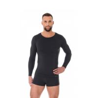 Brubeck Футболка мужская дл.рукав Comfort Wool Графит в Екатеринбурге