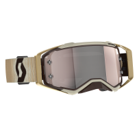 Scott Очки кроссовые Prospect beige/brown/silver chrome works в Екатеринбурге