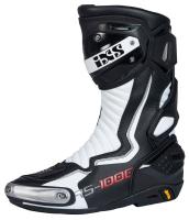 IXS Мотоботы RS-1000 черный/белый в Екатеринбурге