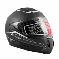 Beon Шлем модуляр B-700 Matt Grey/Black White в Екатеринбурге