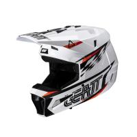 Leatt Шлем кроссовый детский Helmet Kit Moto 3.5 Jr V25 White в Екатеринбурге