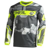 Oneal Джерси Element Camo V.22, детская, унисекс Серый/Желтый в Екатеринбурге
