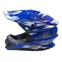 AiM Шлем кроссовый JK803S Blue/White в Екатеринбурге