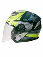 AiM Шлем открытый JK526 Yellow/Grey/Black в Екатеринбурге