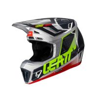 Leatt Шлем кроссовый Helmet Kit Moto 7.5 V25 Steel в Екатеринбурге