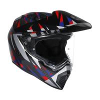 AGV Шлем AX9 E2206 V26 Steppa Carbon/Red/Blue в Екатеринбурге