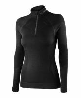 Brubeck Футболка женская Extreme Merino Черный в Екатеринбурге