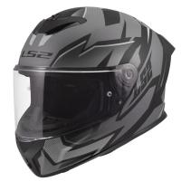 LS2 Мотошлем FF820 Rapid III Xtrem Black Grey в Екатеринбурге