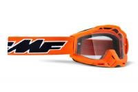 100% Маска кросс FMF Powerbomb Rocket Orange - прозрачная линза в Екатеринбурге