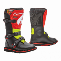 Forma Ботинки кроссовые детские Rock Black/Red/Yellowfluo в Екатеринбурге