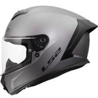 LS2 Мотошлем FF820 Rapid IIl Solid серый матовый в Екатеринбурге