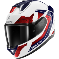 Shark Шлем Skwal i3 Rhad White/Chrome/Red в Екатеринбурге