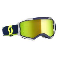 Scott Очки кроссовые Fury blue/grey yellow chrome works в Екатеринбурге